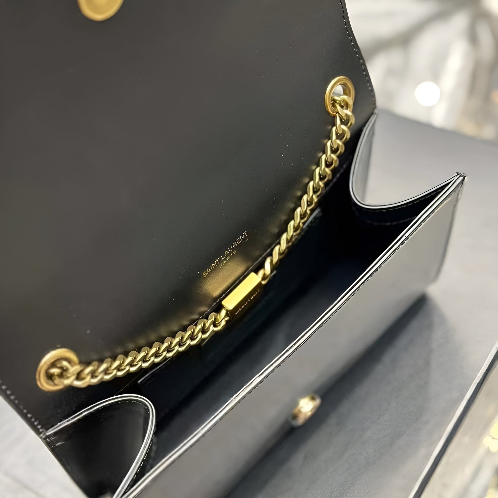 SAINT LAURENT Kate Small YSL Crossbody Bag
