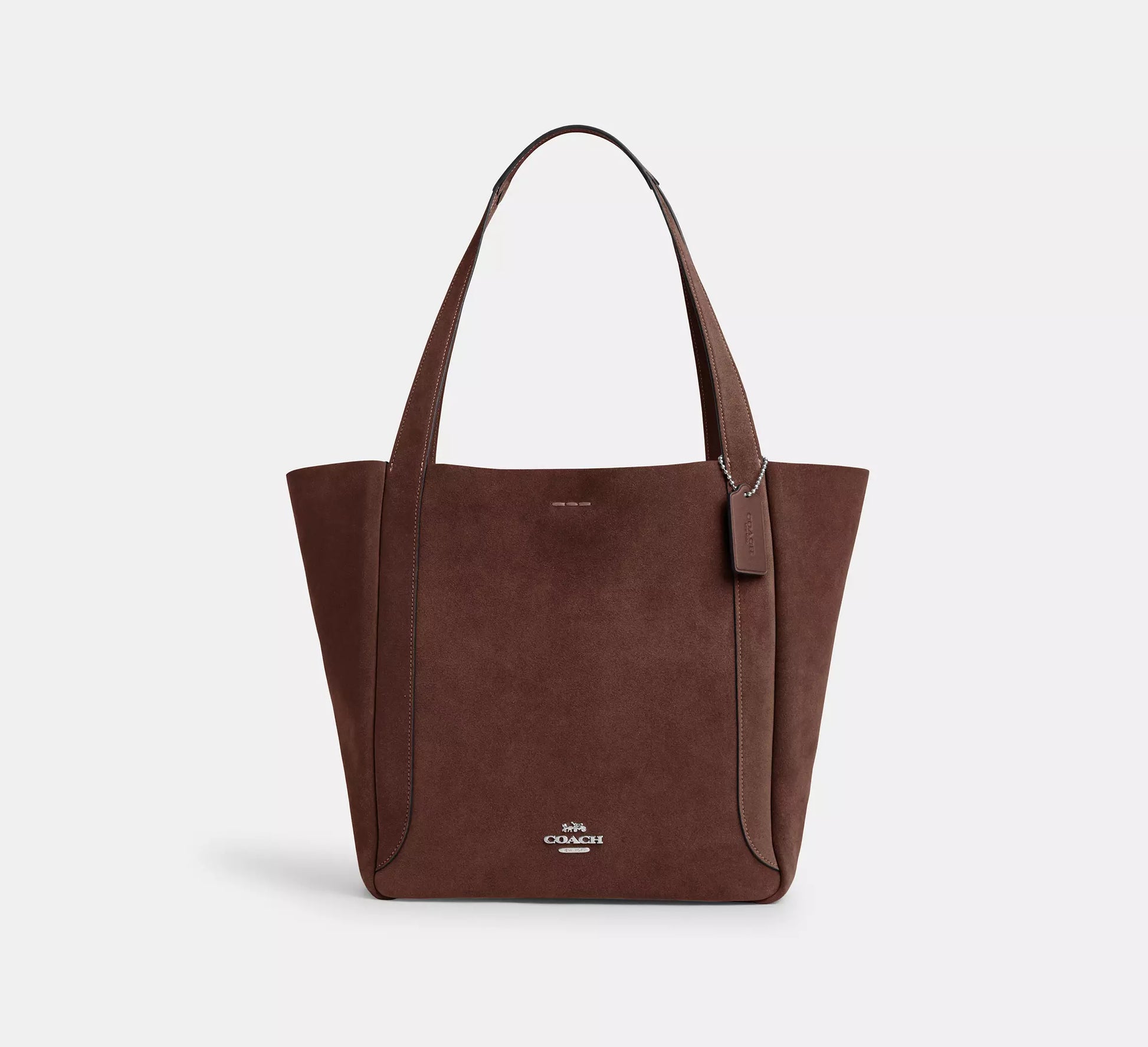 Hadley Tote Bag In Suede