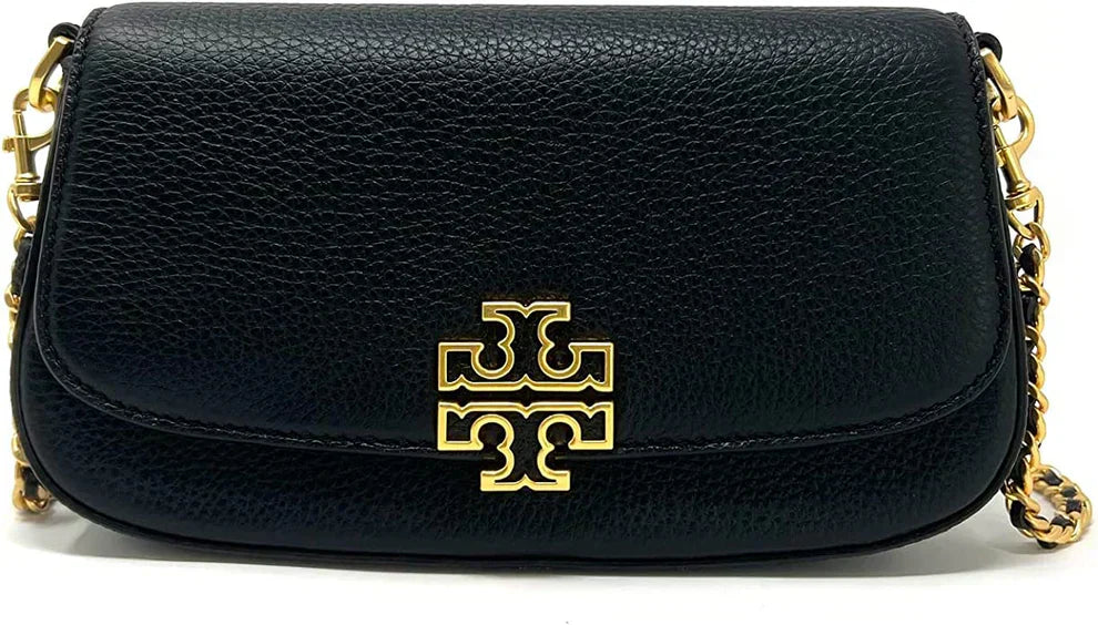 Tory Burch Britten Convertible Crossbody Bag in Black