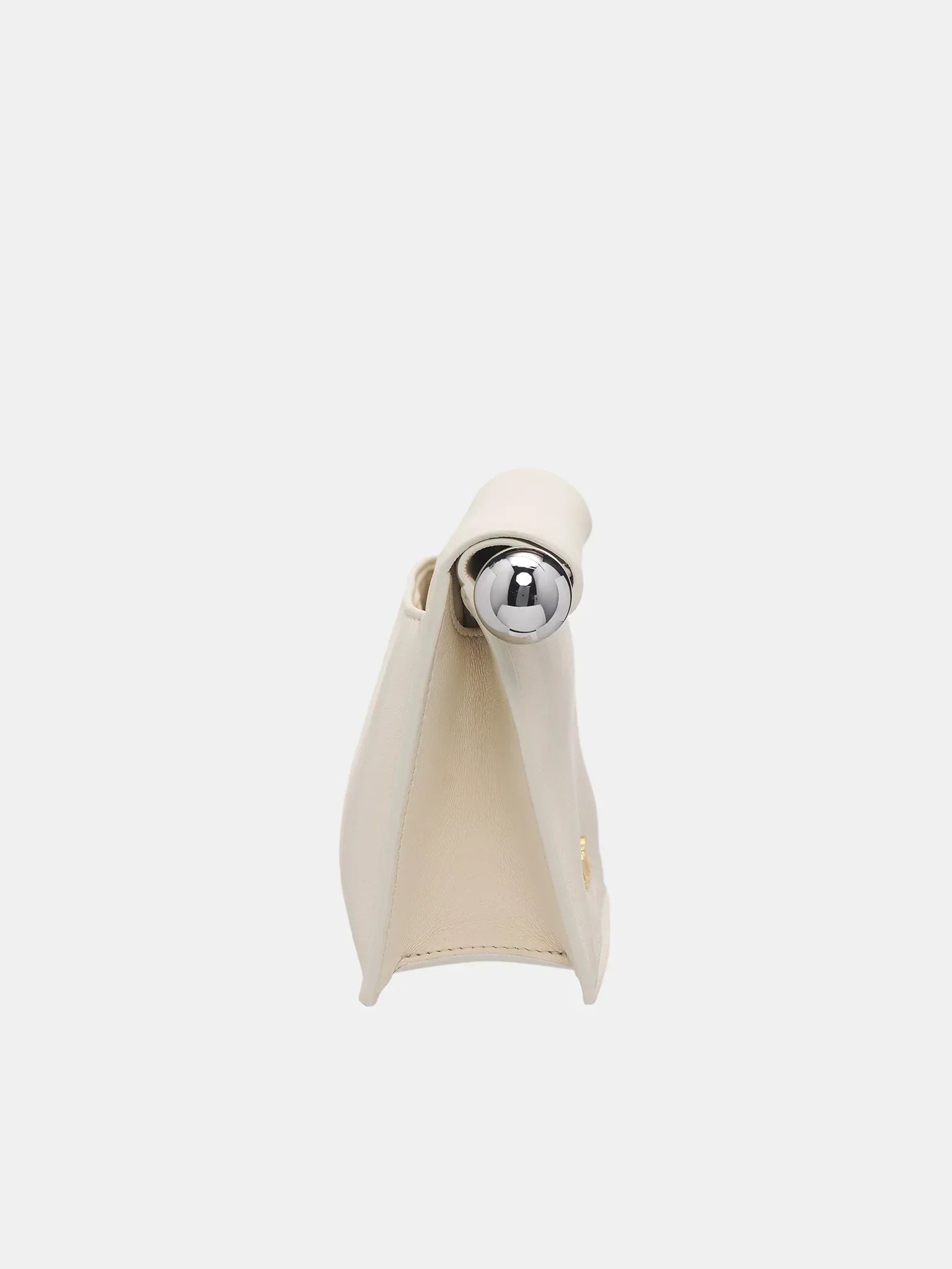 JACQUEMUS  The Small Rond Carrè Clutch  Mini Take-Out Clutch
