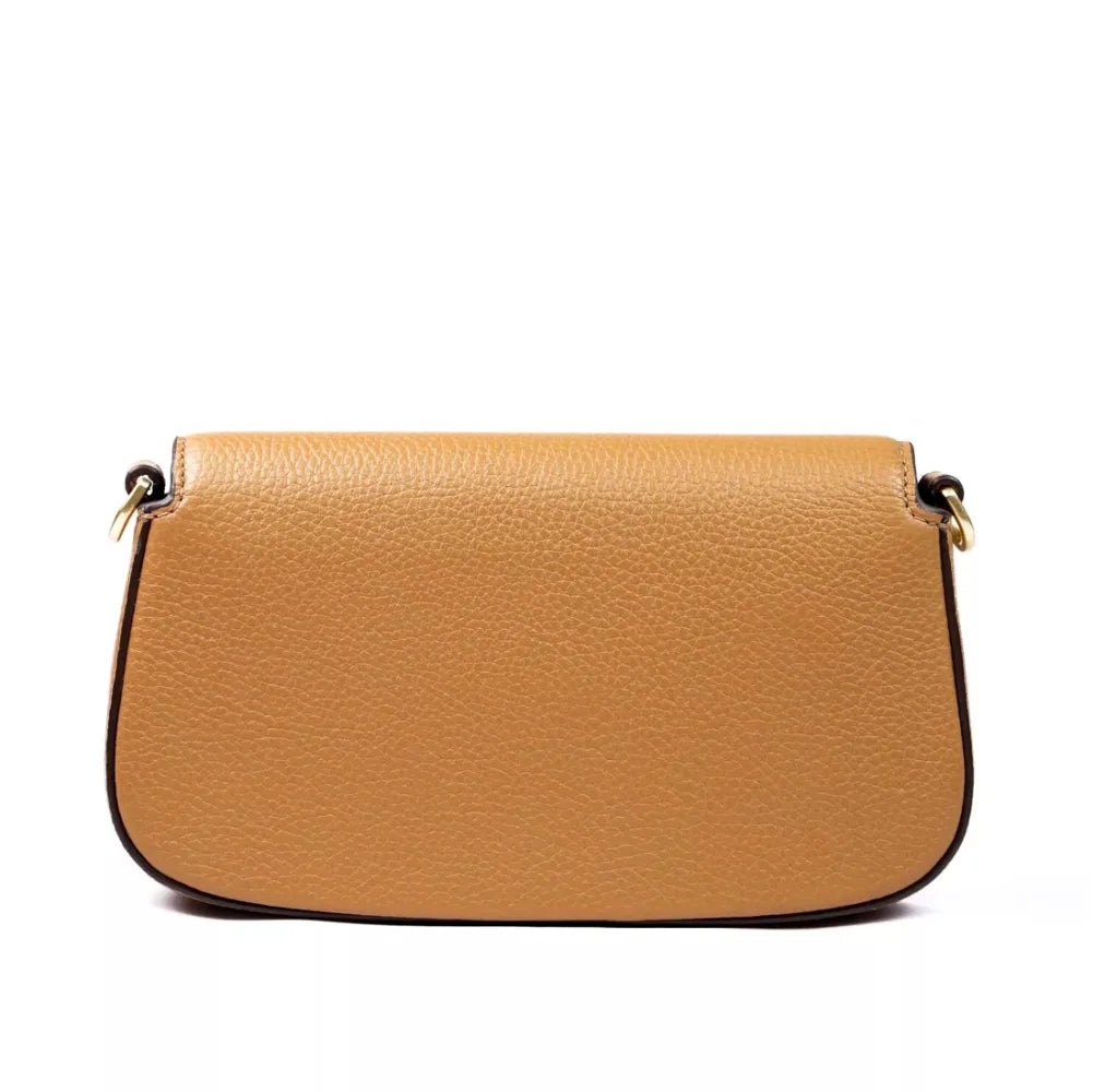 Tory Burch Britten Adjustable Brown Shoulder Bag
