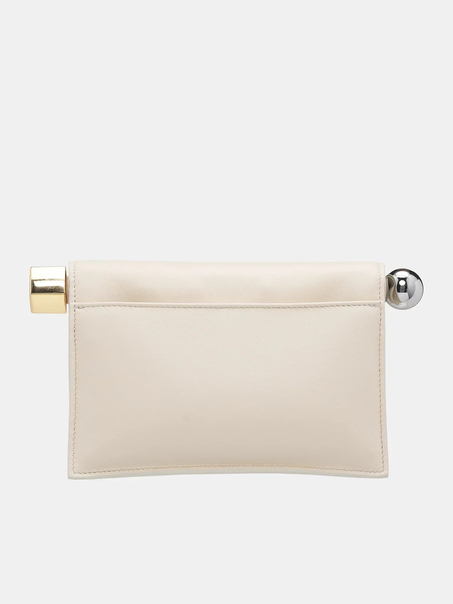 JACQUEMUS  The Small Rond Carrè Clutch  Mini Take-Out Clutch