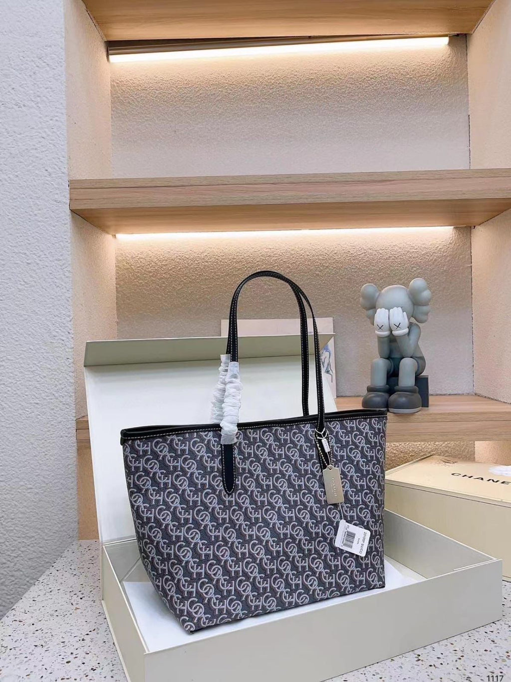 COACH CITY TOTE Double Handle Shoulder Bag