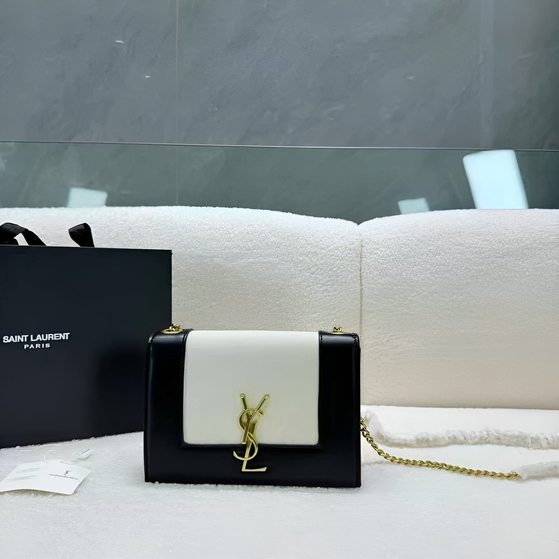 SAINT LAURENT Kate Small YSL Crossbody Bag