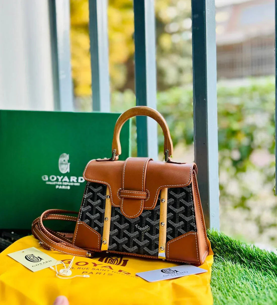 Goyard Premium Quality Bag (Brown)