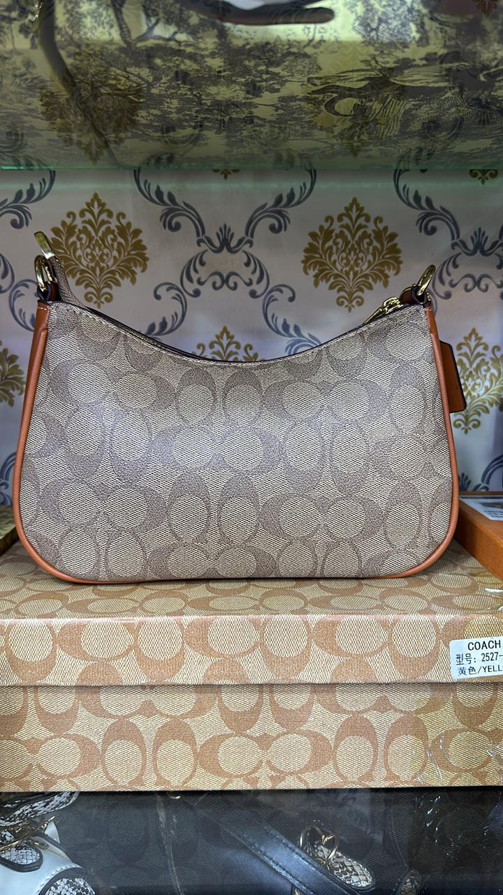 Coach Teri Shoulder Bag Signature Canvas