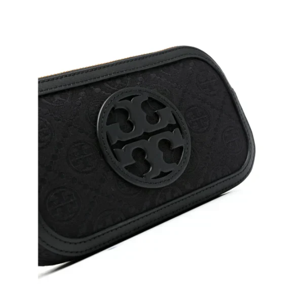 Tory Burch Women's Mini Miller Crossbody Black Bag – Stylish and Elegant Luxury Crossbody Bag for Women.