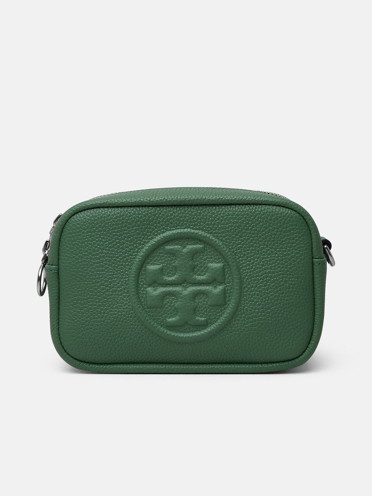 Tory Burch Women's Mini Miller Crossbody in Green – Elegant Luxury Crossbody Bag for Women.