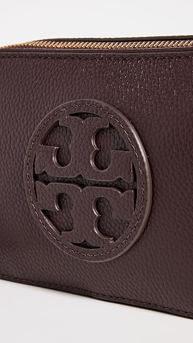 Tory Burch Women's Mini Miller Crossbody in Maroon – Stylish Luxury Crossbody Bag for Women.
